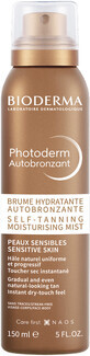 Bioderma Photoderm Autobronceador Spray autobronceador hidratante para un bronceado natural 150 ml