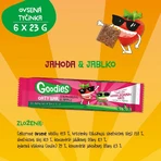 Goodies Barres d'avoine aux fraises et aux pommes 6 x 23 g