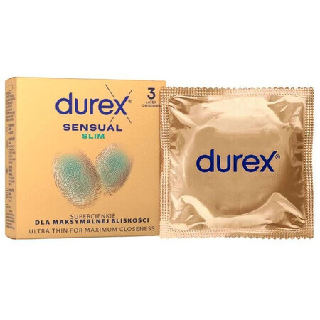 Durex Sensual Slim 3 pcs