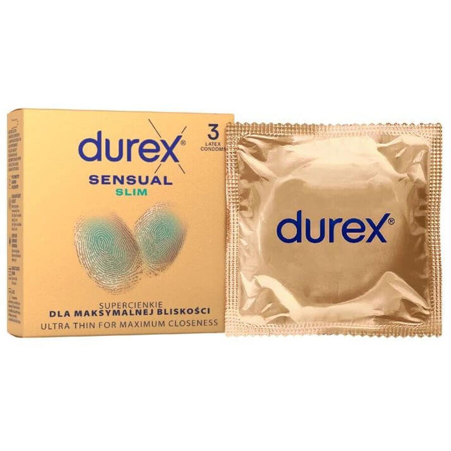 Durex Sensual Slim 3 pcs