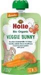 Holle Veggie Bunny Organic Puro de verduras - zanahorias, boniatos y guisantes. 100 g