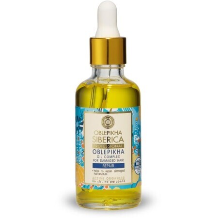 Natura Siberica Complejo de Aceite de Espino Amarillo para Cabello Dañado 50 ml