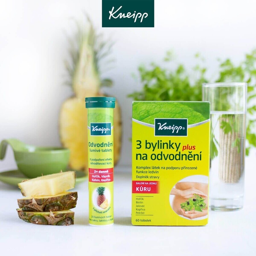 Kneipp 3 hierbas para el drenaje 60 cápsulas