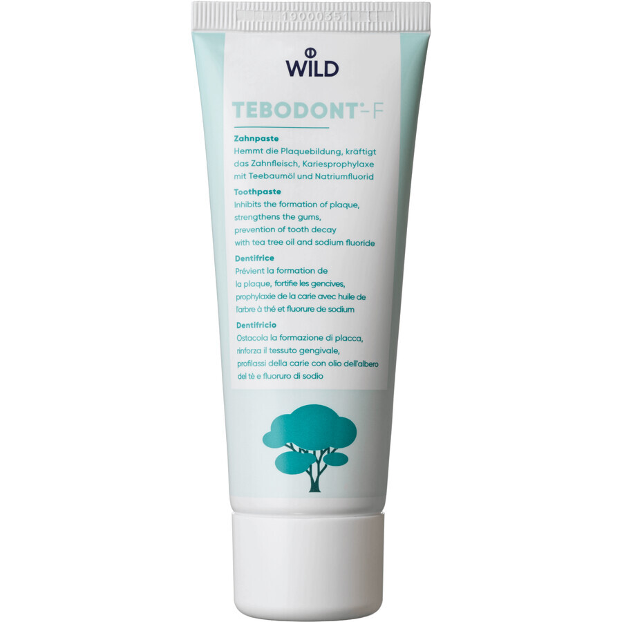 Tebodont -F Pasta dentífrica fluorada 75 ml