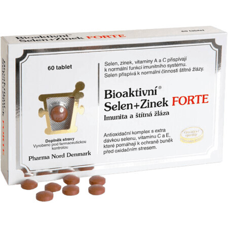 Pharma Nord Selenio+Zinc Bioactivo Forte 60 comprimidos