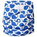 Pañales de tela GaGa's Nappies AIO Velcro Whale