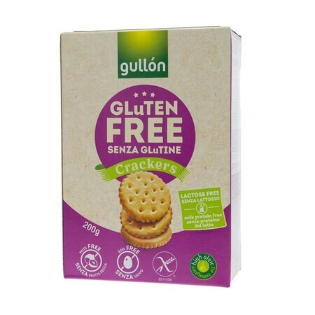 Gluten- und laktosefreie gesalzene Kekse, 200g, Gullon