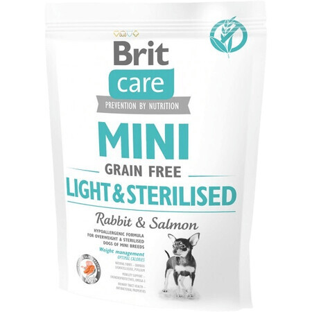 Brit Granules Perro Mini Grain Free Light & Sterilised 400 g