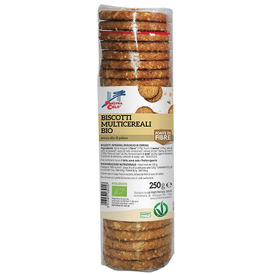 La Finestra Sul Cielo Biscotti Multicereali Bio 250g