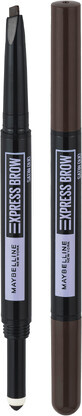 Maybelline New York NY NY Express Brow Satin Duo 04 L&#225;piz y polvo para cejas marr&#243;n oscuro