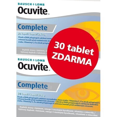 Ocuvite COMPLETE 90 cápsulas