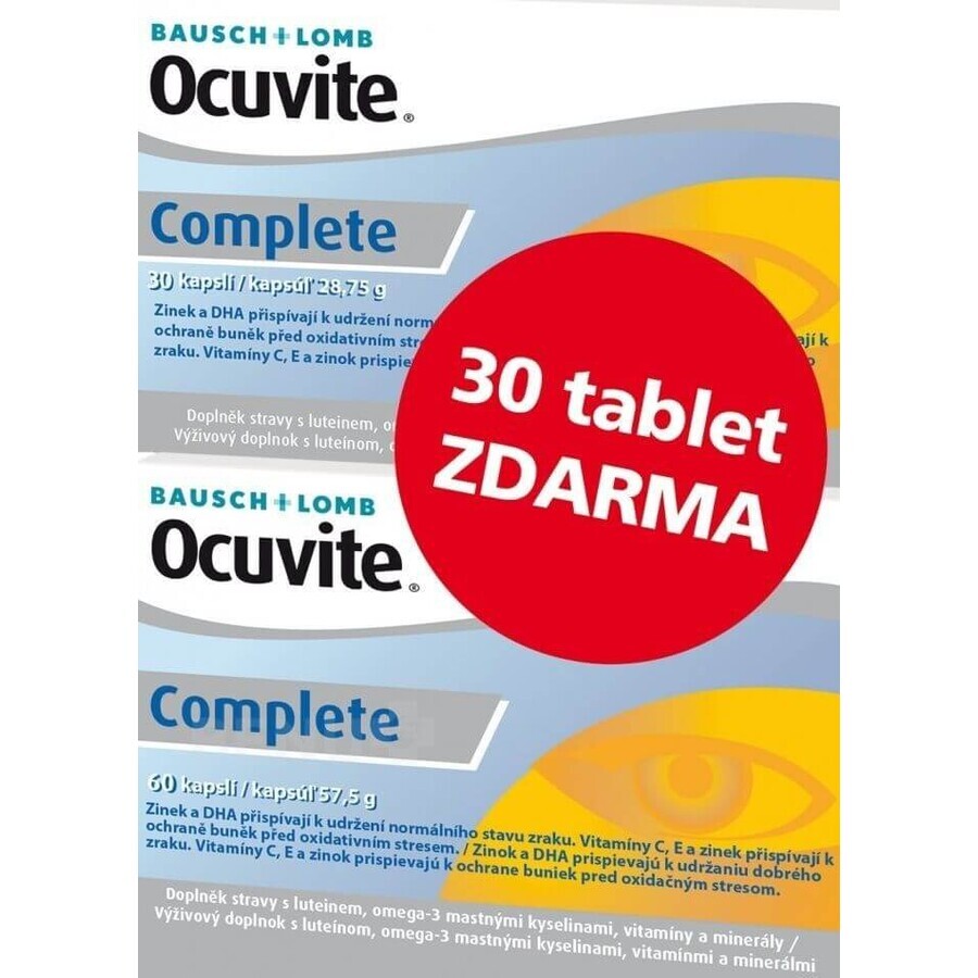 Ocuvite COMPLETE 90 cápsulas