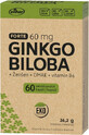 Vitar EKO Ginkgo biloba 60mg + DMAE + Vitamina B6, 60 c&#225;psulas