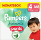 Pampers Harmonie Pantalones talla 4 - paquete mensual 168 unidades