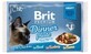 Brit Premium Filetes de Gato en Salsa Plato 4 x 85 g