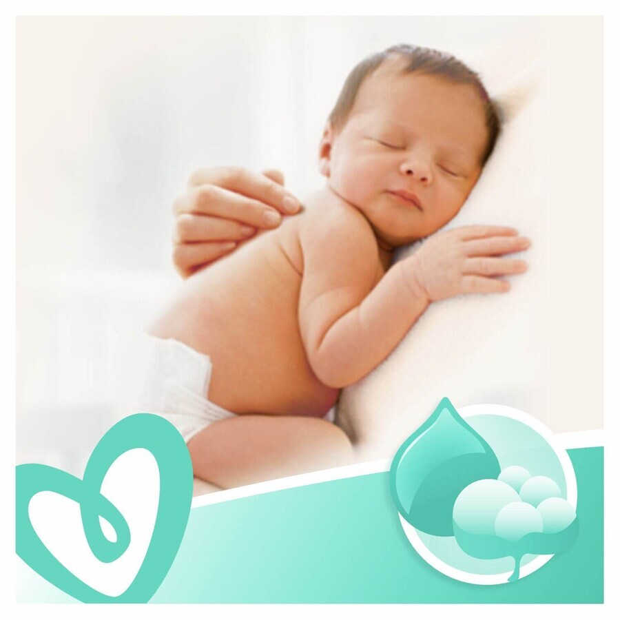 Pampers Wipes Toallitas Húmedas Sensibles CAJA, 12 x 52 uds.