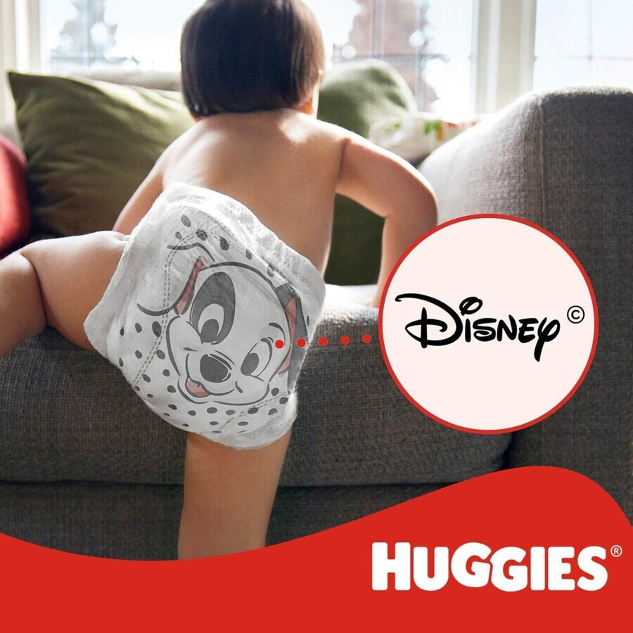 Huggies® Little Movers Pañal 5 (11 - 25 kg) 58 piezas