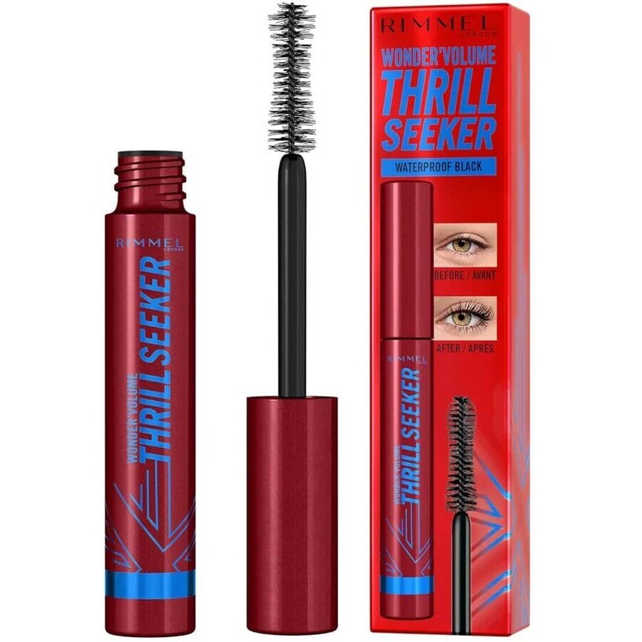 Rimmel London Wonder Volume Thrill Seeker Mascara negru 8 ml