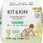 Kit & Kin Pañales ecológicos, talla 5 28 unidades