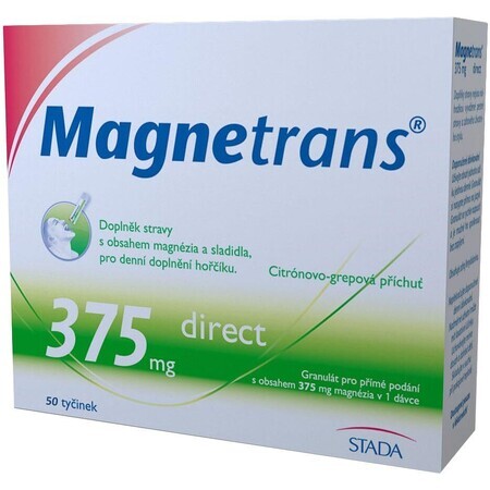 Magnetrans 375 mg granulado barras 50 uds