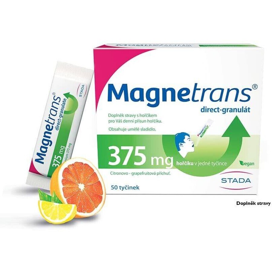 Magnetrans 375 mg granulado barras 50 uds