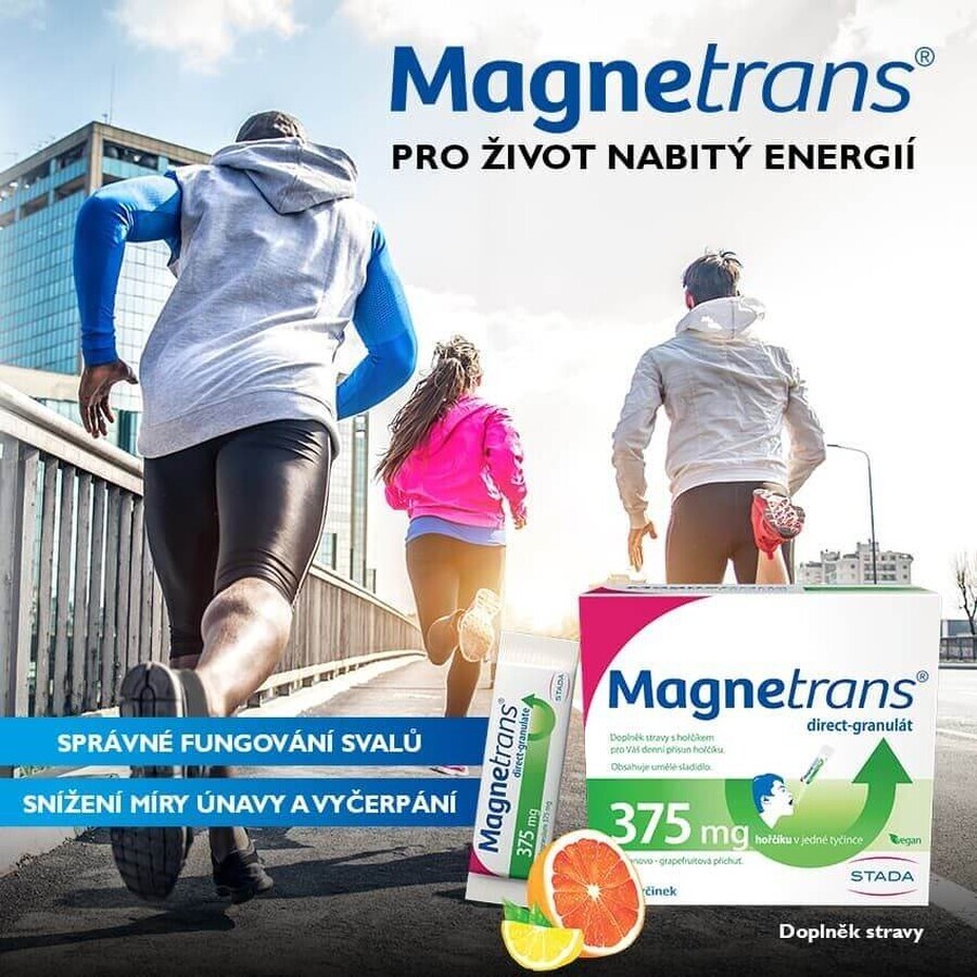 Magnetrans 375 mg granulado barras 50 uds