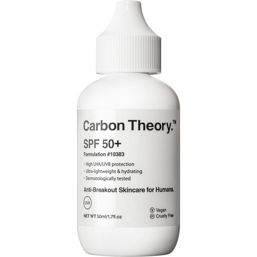 Crema solar Carbon Theory SPF 50+ 50 ml