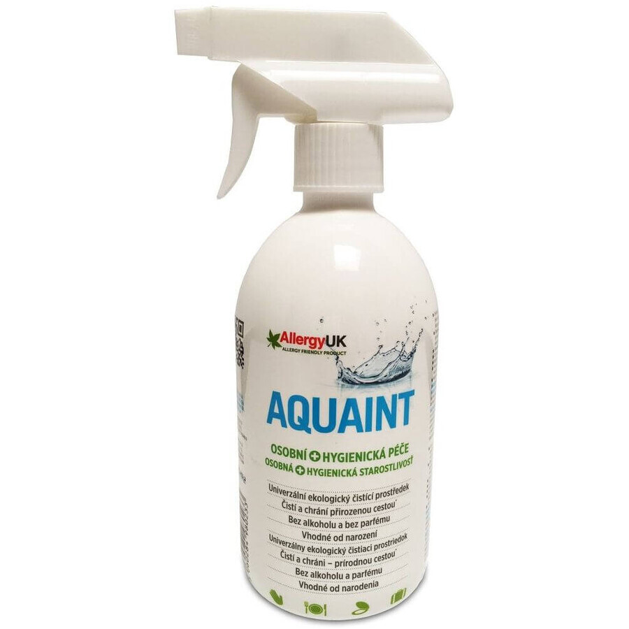 Aquaint Cuidado Personal + Higiene Agua limpiadora 100% ecológica 500 ml