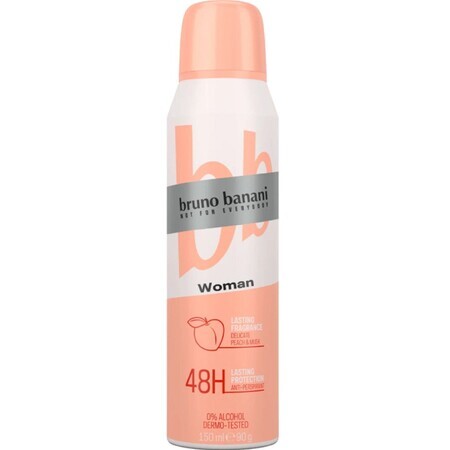 Bruno Banani Woman antitranspirante Melocotón y Almizcle 150 ml