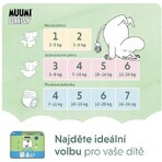 Muumi Baby Pañales desechables 6 Junior 12-20kg, 20 pcs