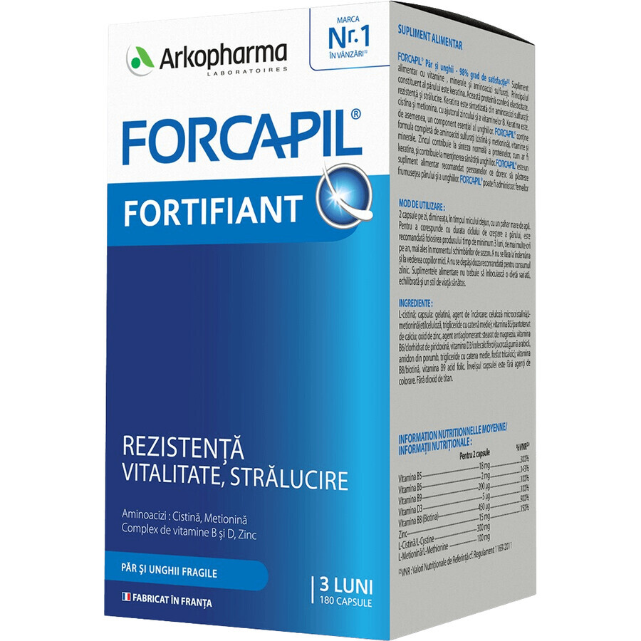 Forcapil 180 cápsulas