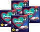 Pampers Night Pants S6, 15+ kg, 4 x 19 pcs