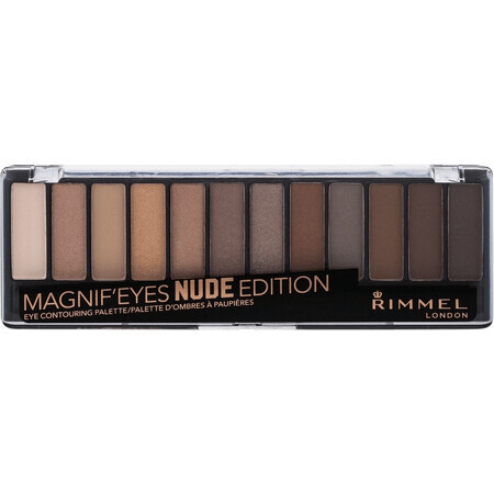 Rimmel Magnif Eyes Eyeshadow Palette Ombre à paupières 001 Nude Edition 14.2 g