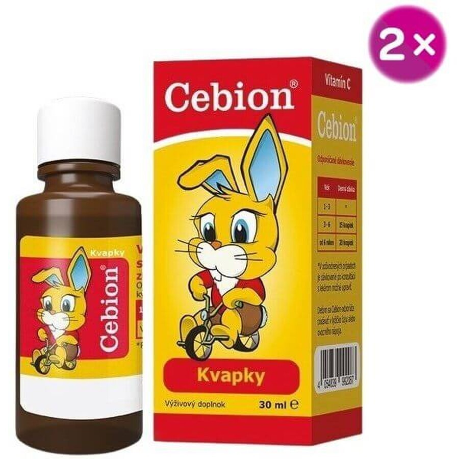 Cebion gotas 2 x 30 ml