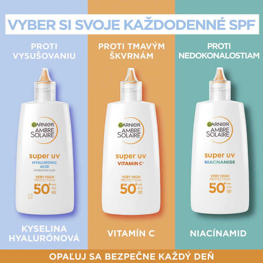 Garnier Ambre Solaire Fluido Facial Super Protector UV SPF 50+ 40 ml