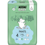 Muumi Baby Pañales Desechables 4 Maxi 7-11kg, 40 pcs