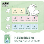 Muumi Baby Pañales Desechables 4 Maxi 7-11kg, 40 pcs