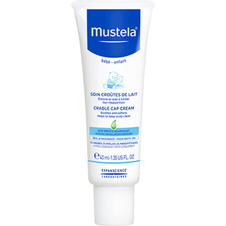 Mustela crema para el cuero cabelludo contra las costras de leche 40 ml