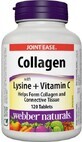 Webber Naturals Col&#225;geno + Lisina + Vit. C 120 comprimidos