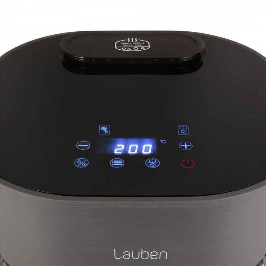 Freidora Lauben Glass&SteamAir® 4500BG