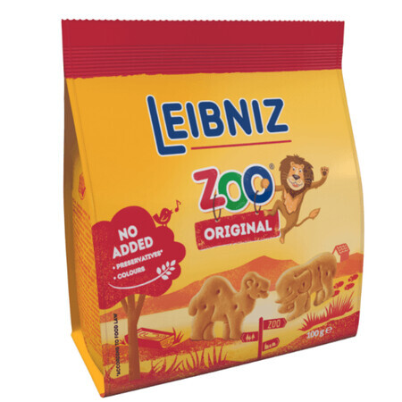 Galletas Zoo, 100 g, Leibniz