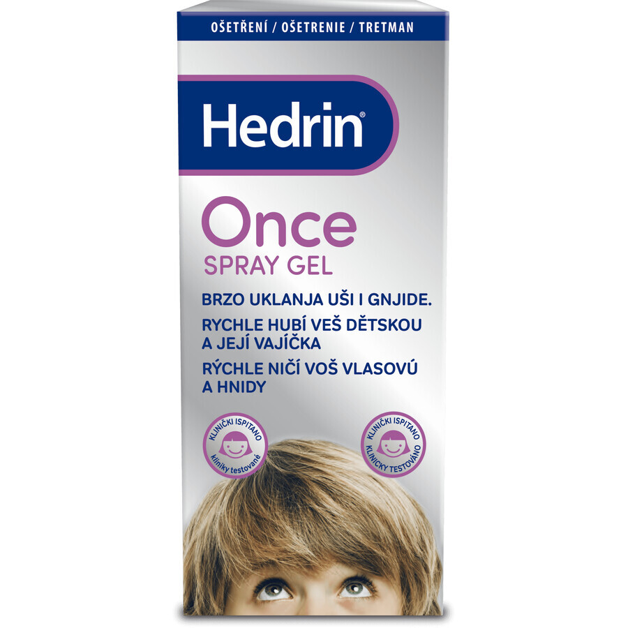 Hedrin ONCE Spray Gel 100 ml