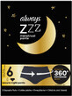 Always ZZZZZs pijama menstrual desechable 3 unid.