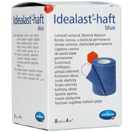 Cinta Hartmann Idealast-haft de color azul 8cm x 4m