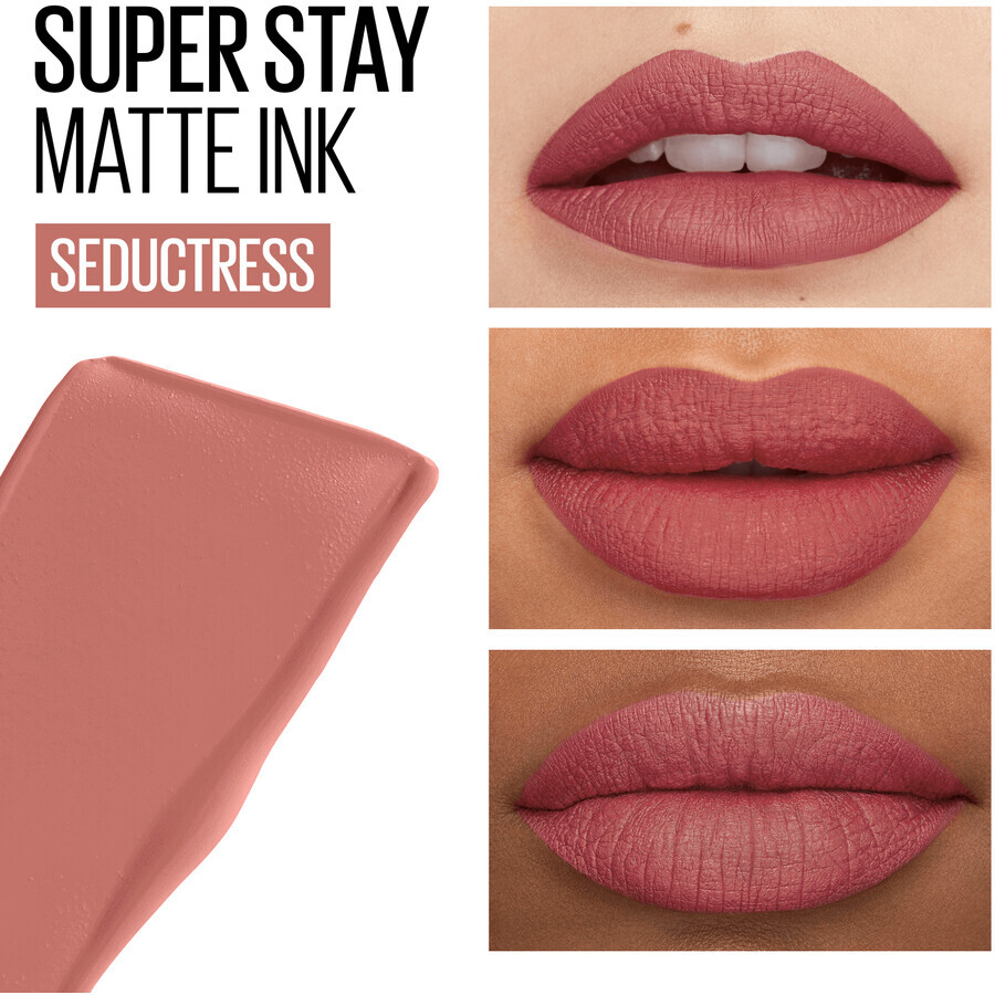 Maybelline New York SuperStay Matte Ink Barra de labios líquida mate 65 Seductress 5 ml