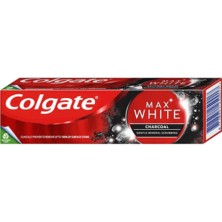 Pasta dentífrica Colgate Max White Carbón 75 ml