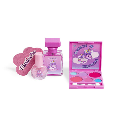 Set de maquillaje y perfume Little Unicorn, + 3 años, Martinelia