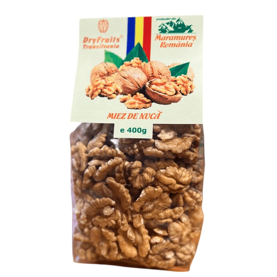 Nueces en grano, 400 g, Frutos Secos Transilvania