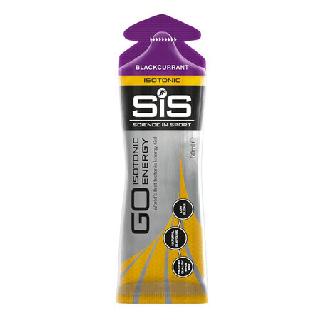 Go Isotonic energizing gel with Go Isotonic, 60 ml, Sis