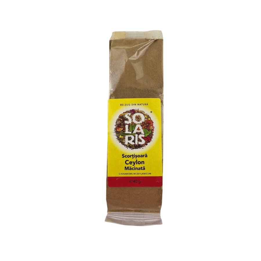 Gemahlener Ceylon-Zimt, 40 g, solaris